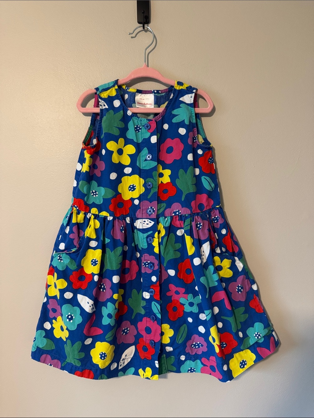 Hanna Andersson Colorful Flower Dress
